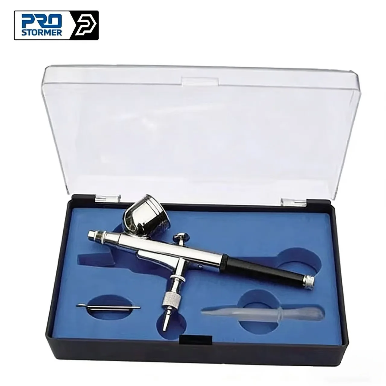 Dual Action Airbrush Pen 0.2-0.5mm Nozzle Air Brush Spray Gun for Nail Art Body Tattoo Makeup Model Painting DIY Craft