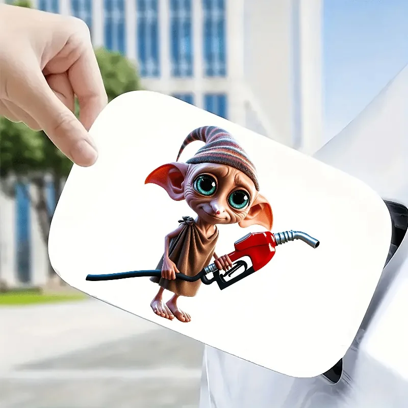 PVC cartoon car bumper decal