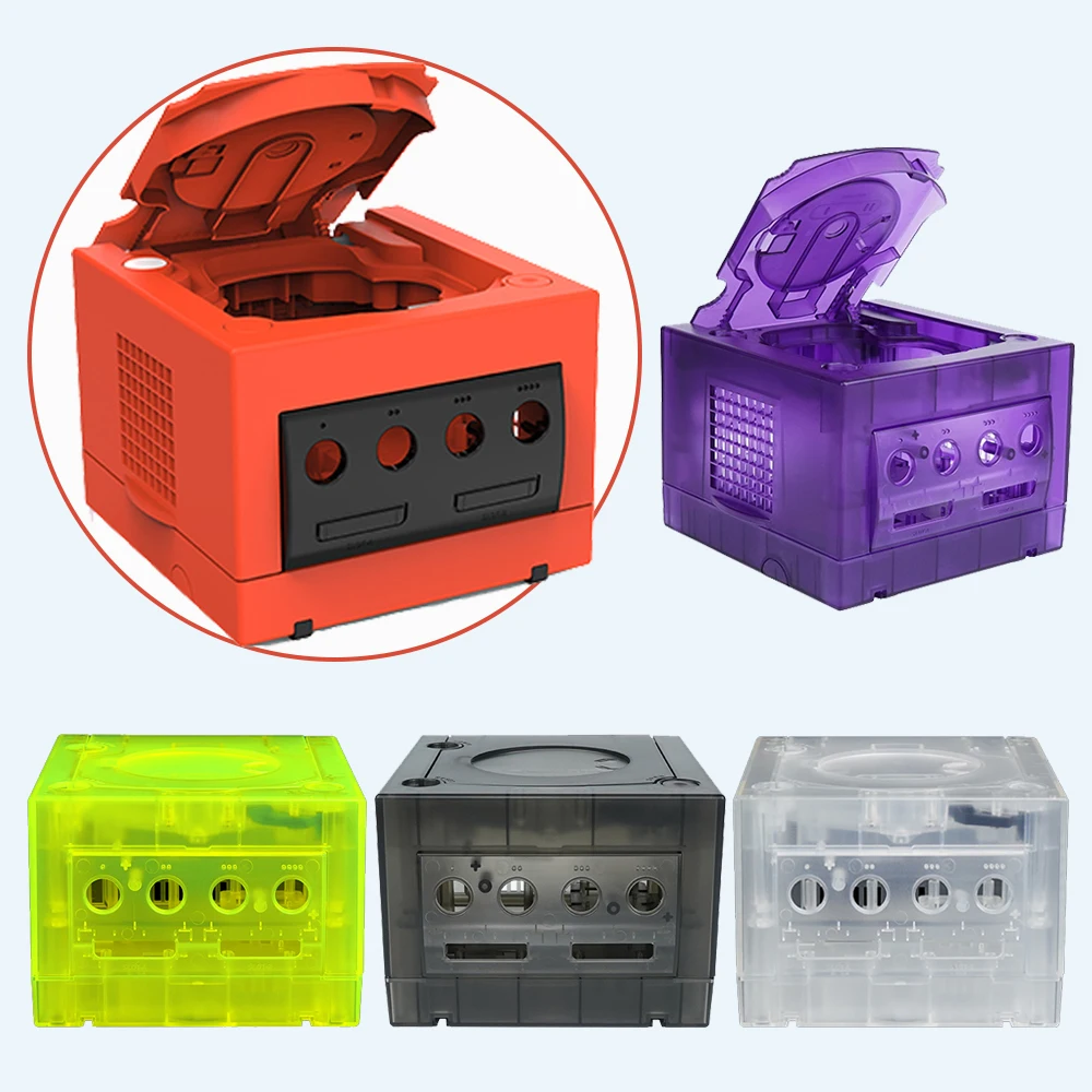 Housing Replacement Shell Case For Nintendo Gamecube NGC DOL-001 and DOL-101 Video Game Consoles Games Accessories