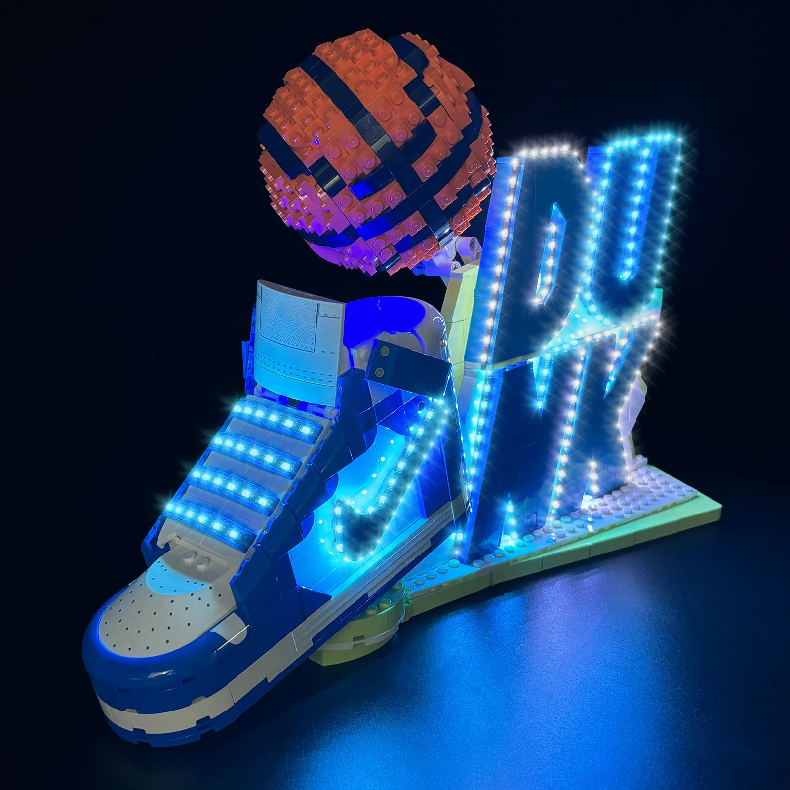 

LYBMTWF LED Lighting Kit Compatible with Lego 43008 ball shoes Model (NOT Include Model Bricks)