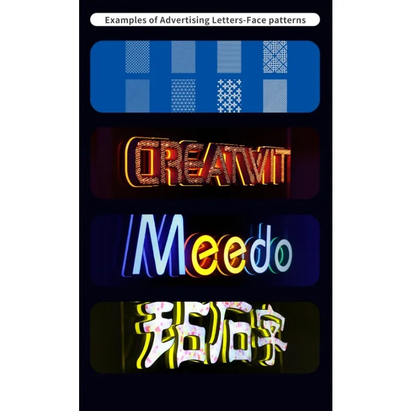 CreatWit K6 Large 3d Printer Machine 3d Automatic 3D Letter Printer Machine Make Channel Letter Big 3d Printer