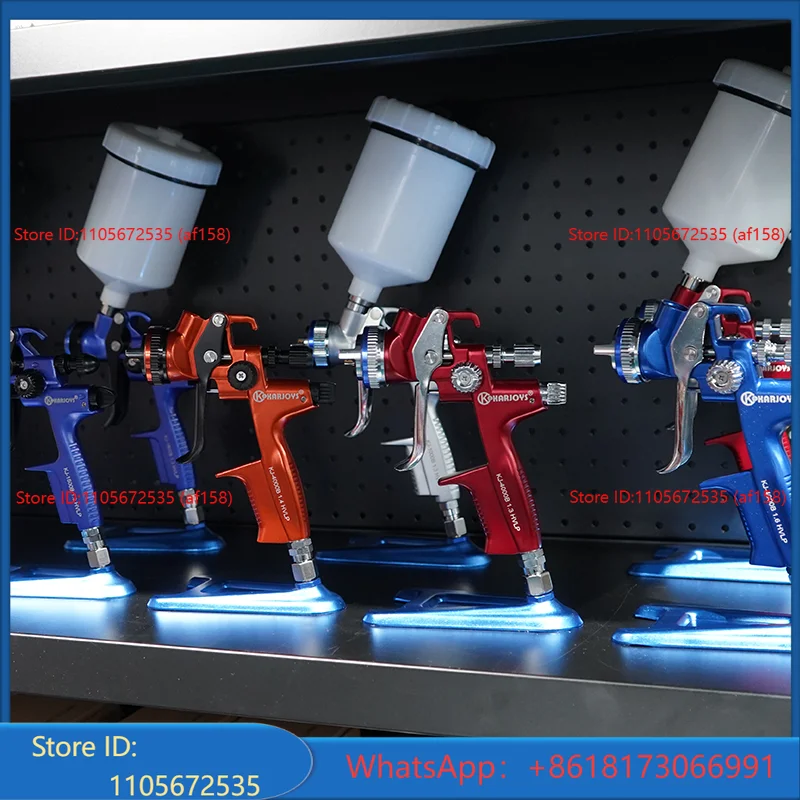 Auto Spray Paint Painting Gun 1.3mm Gravity Conventional Made in China Refinishing air Pneumatic Car Paint Spray Gun