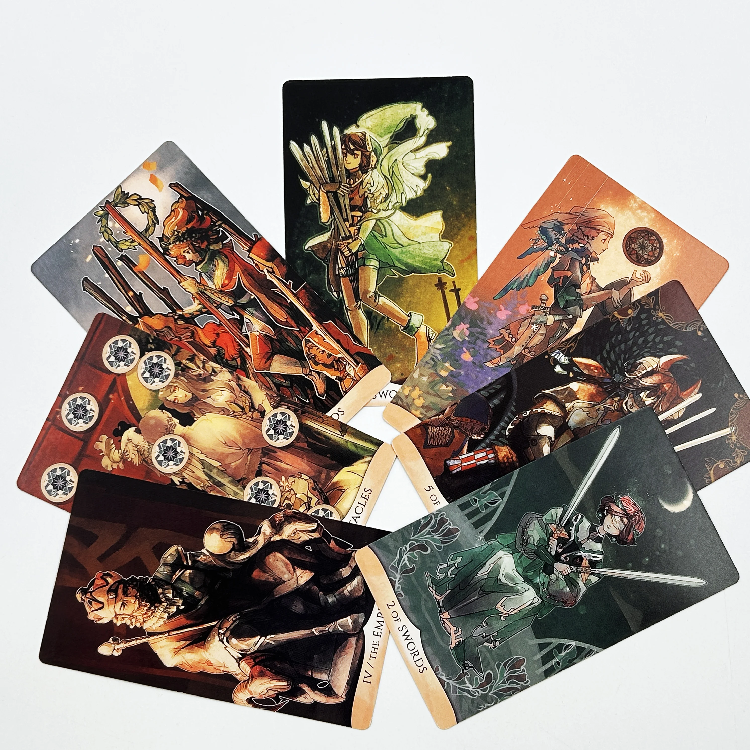 

Traditional Manga Tarot card deck，Vintage board and card games, the best-selling product, essential for entertainment.