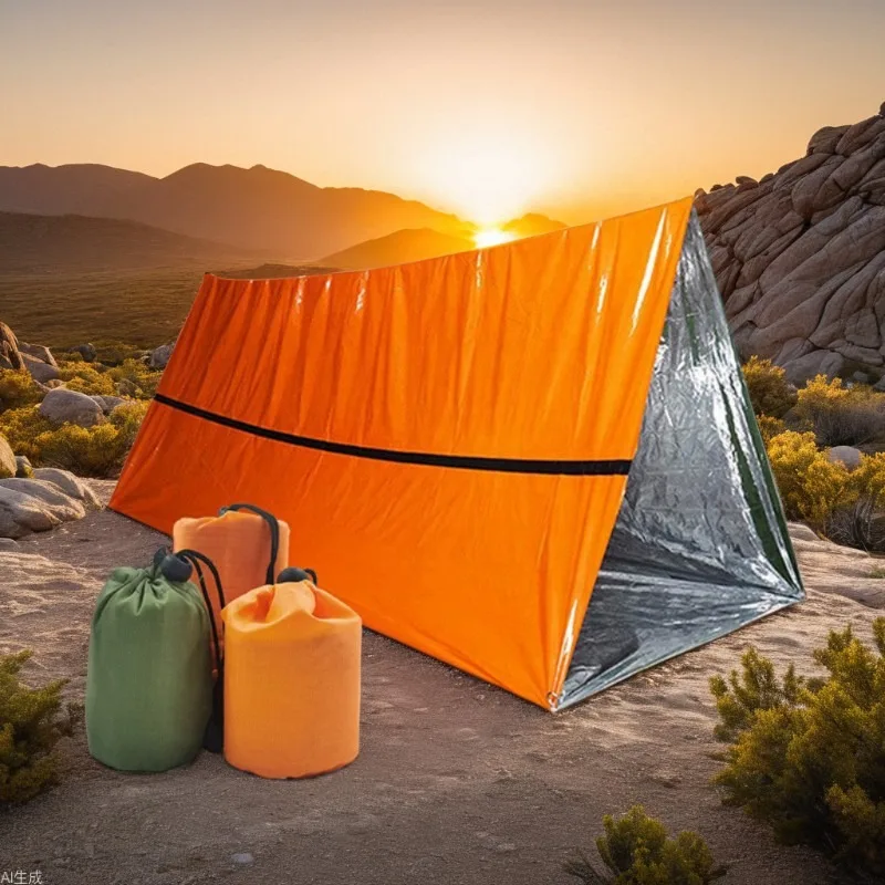 

PE thickened emergency blanket / tent cover / outdoor moisture-proof pad