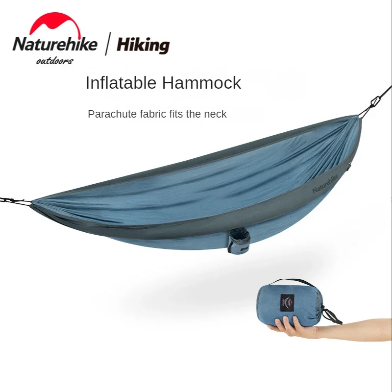 Naturehike-Double Hammock for Adults and Children, Outdoor Swing, Anti-Rollover, Camping, Picnic