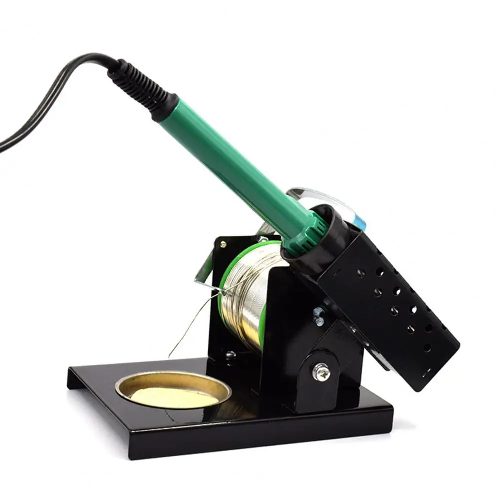 Iron Soldering Stand Heat-Resistant Soldering Iron Shelf Pratical Steady Base Soldering Iron Stand Easy Installation