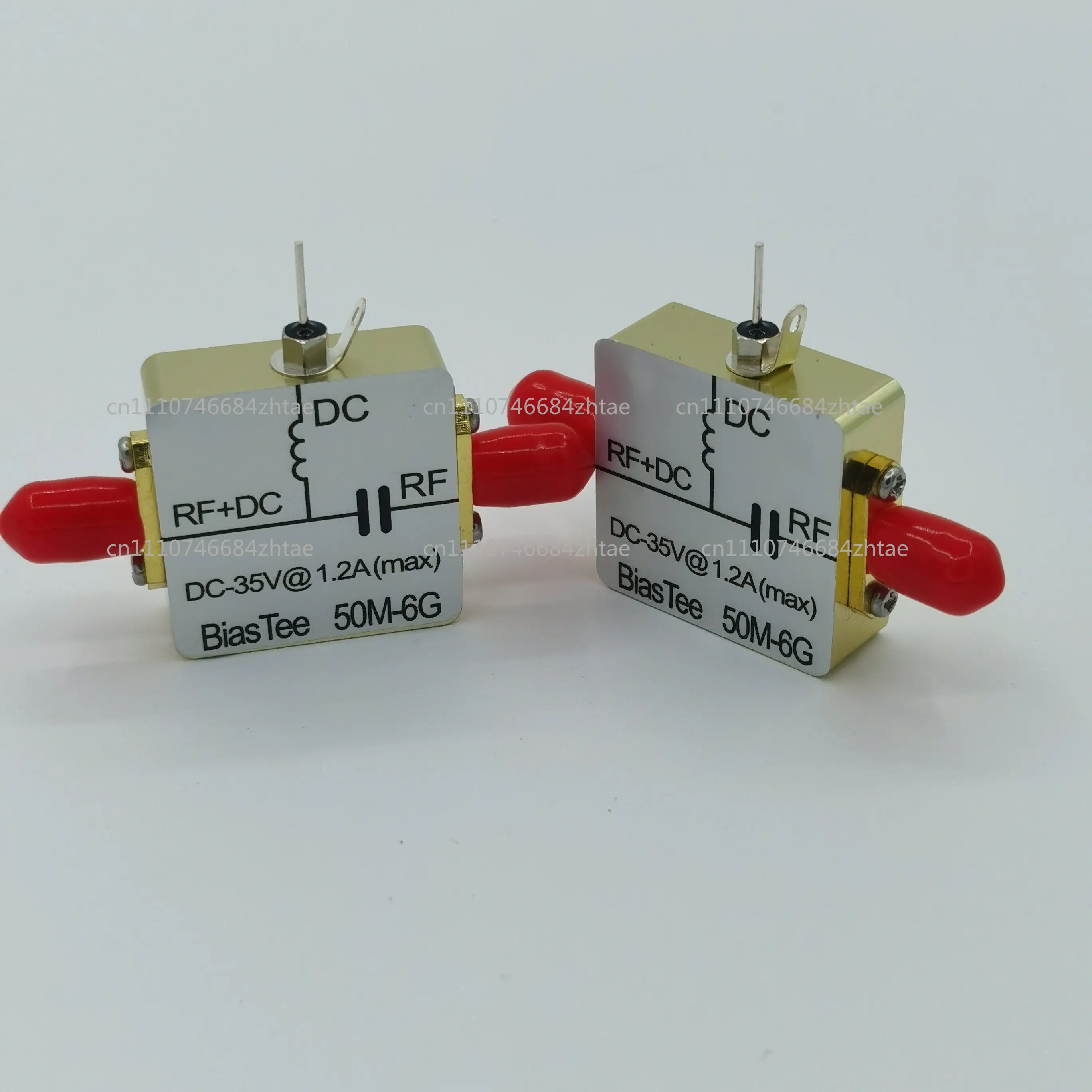 RF Feed Box, Bias, Communication Isolation, Coaxial Feed, RF Isolation 50M-6GHz Low Interpolation Loss