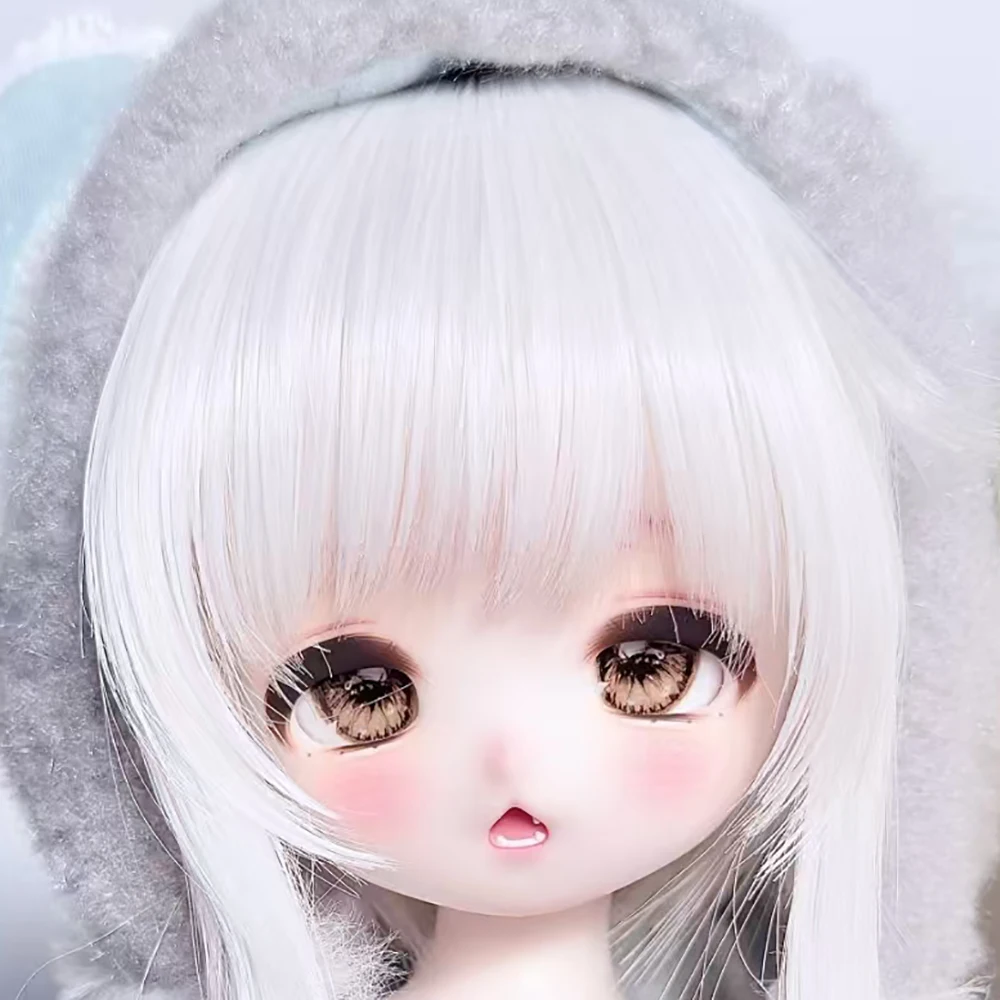 

1/4 BJD Doll Anime Head No Makeup Resin Anime Woemen Doll No Makeup Doll Toys Gift