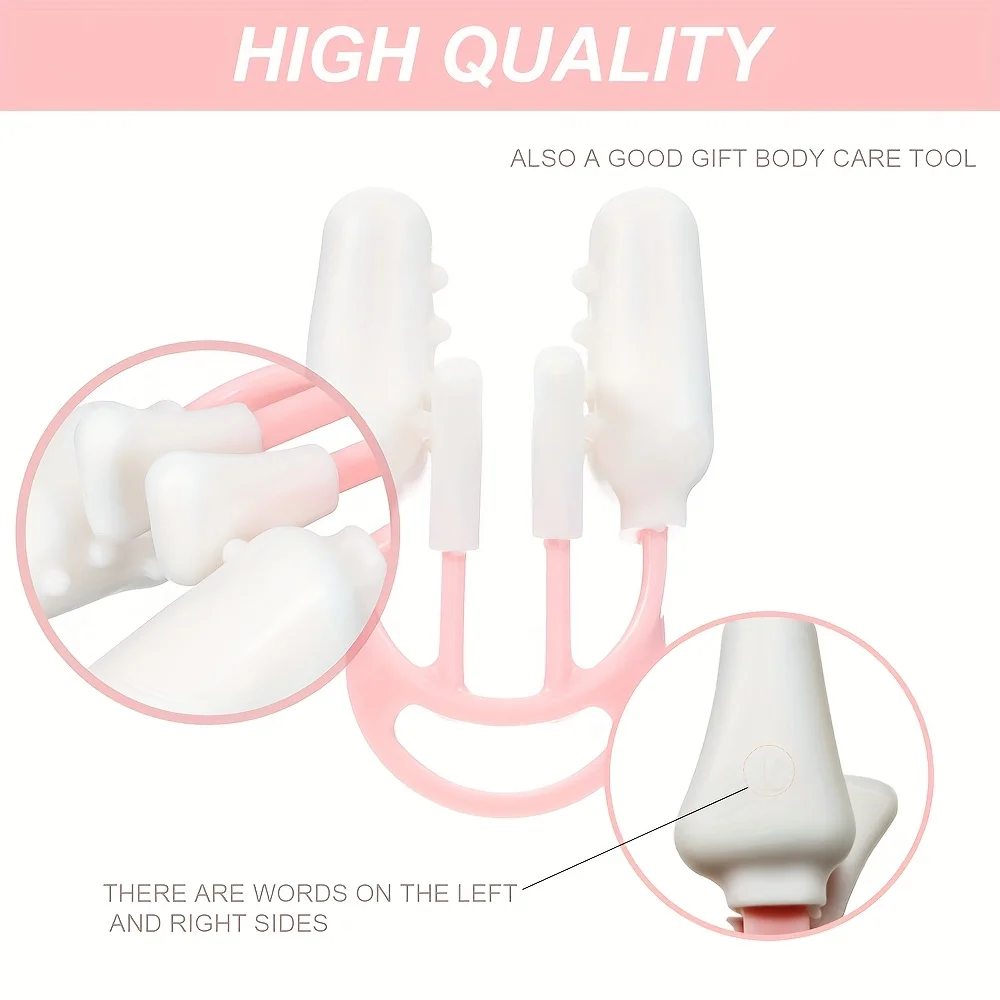 Pince-nez en Silicone réutilisable, doux et confortable, outil de beauté du nez quotidien pour hommes et femmes, accessoire de soins du visage Portable, cadeau à usage domestique