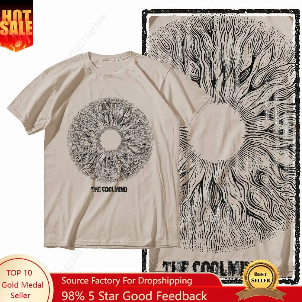 

G12 Beige Big Size 100% Cotton Streetwear Printed Men's T-shirt | Streetwear Cool Vintage O-neck men's Tee Tshirt
