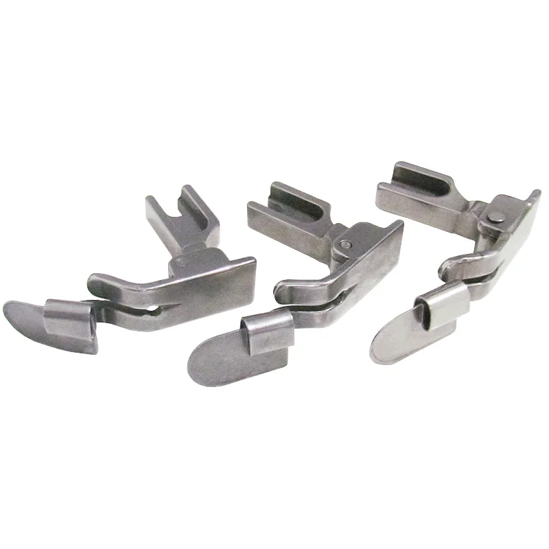 P351 1mm/2mm/3mm Curling Presser Foot Industrial Flat Sewing Machine Folding Hemming Presser Foot
