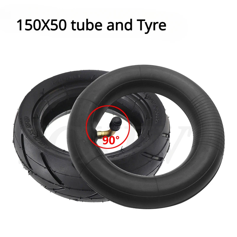 HOTA 6 Inch 150x50 Scooter Outer Tire Inner Tube 6x2 for Electric Scooter F0 Wheel Chair Truck Pneumatic Tyres