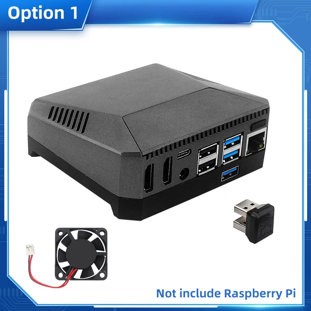 Argon ONE M.2 Case for Raspberry Pi 4 Model B M.2 SATA SSD to USB