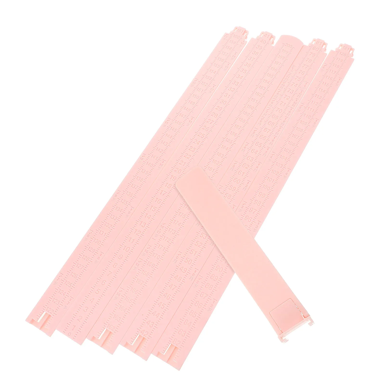 Height Chart for Kids Plastic Wall Mounted Growth Chart Children Height Measurement Tool Clear Record of Development Fun Room