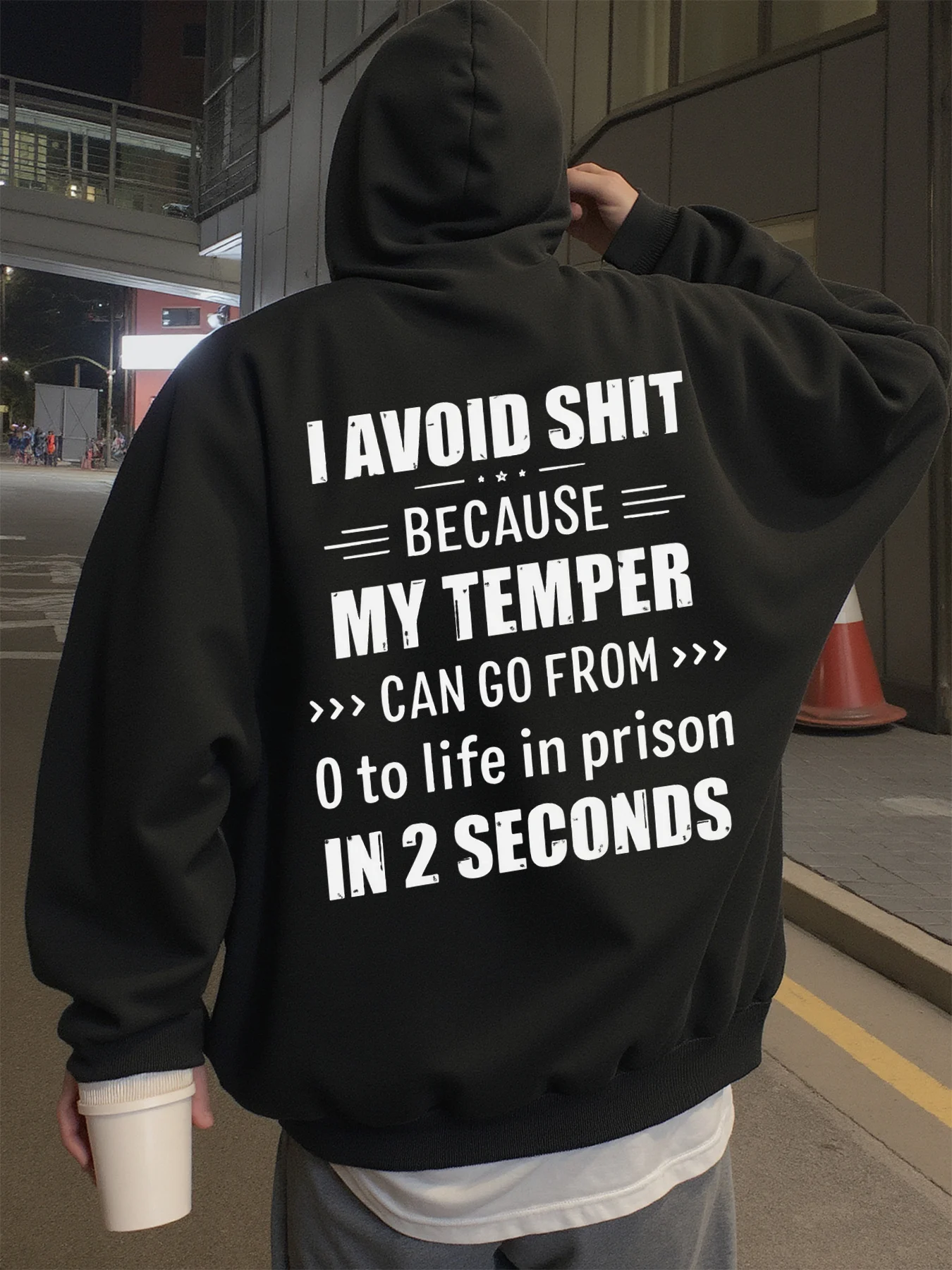 

Толстовка с капюшоном для мужчин, уличная одежда, мужские толстовки с забавными цитатами, подходят для ношения весны, осени и зимы