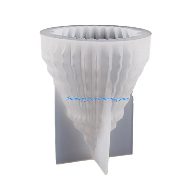 573B عيد الميلاد شجرة الشمعة السيليكون قالب DIY مخطط الحرف الزخرفية الجص راتنجات صنع أدوات لصنع العطلات هدية الحفلات