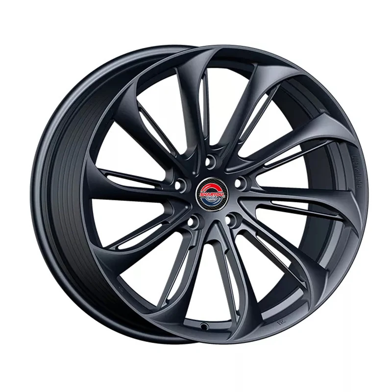 20x8.5/9.5 Car Rims Offroad Wheels Tires pcd 5x112/108/114.3/120 matt black flow forming wheels