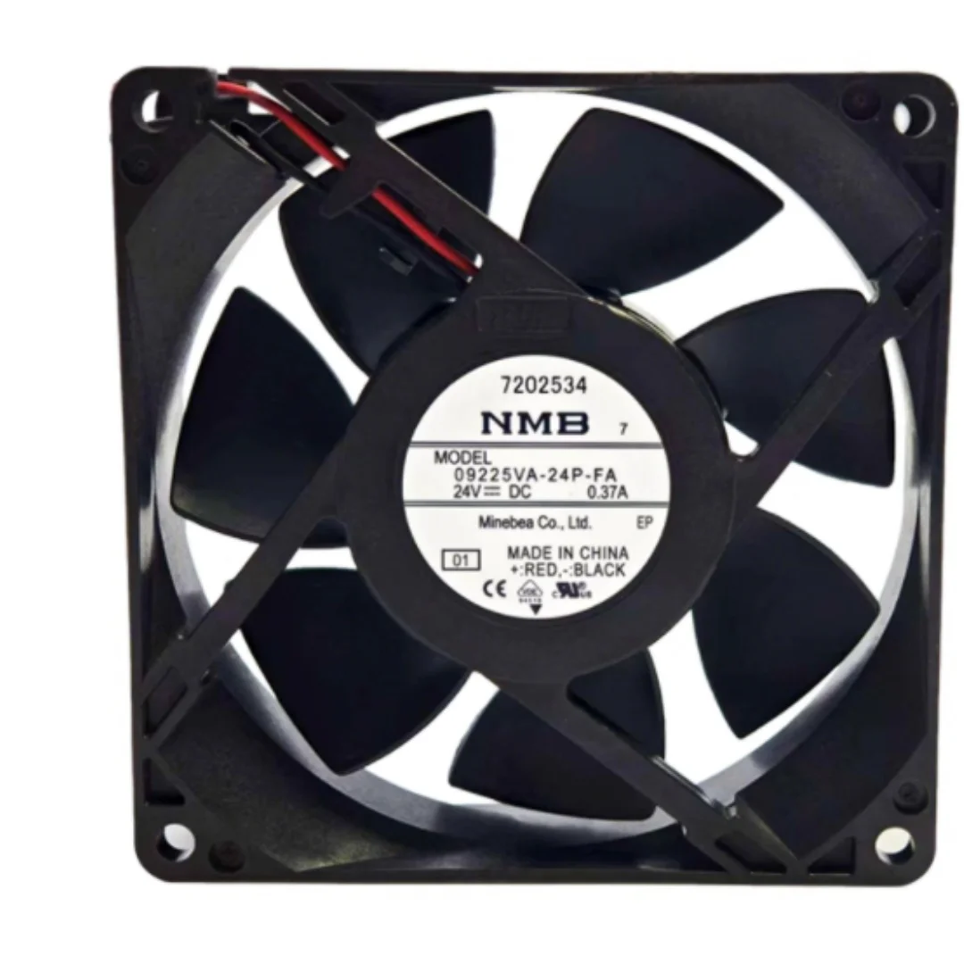 

NMB 09225VA-24P-FA DC 24 В 0,37 А 92x92x25 мм 2-проводной охлаждающий вентилятор для сервера