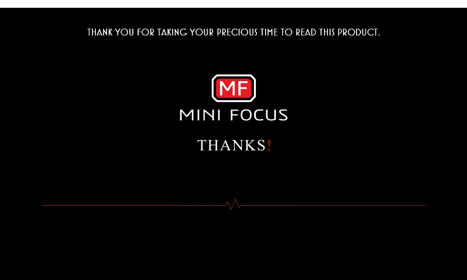 MINI FOCUS Electronic Quartz Mens Watches Auto Date Wristwatch Water Resistant Clock Gift for Men Relogio Masculino 0379G