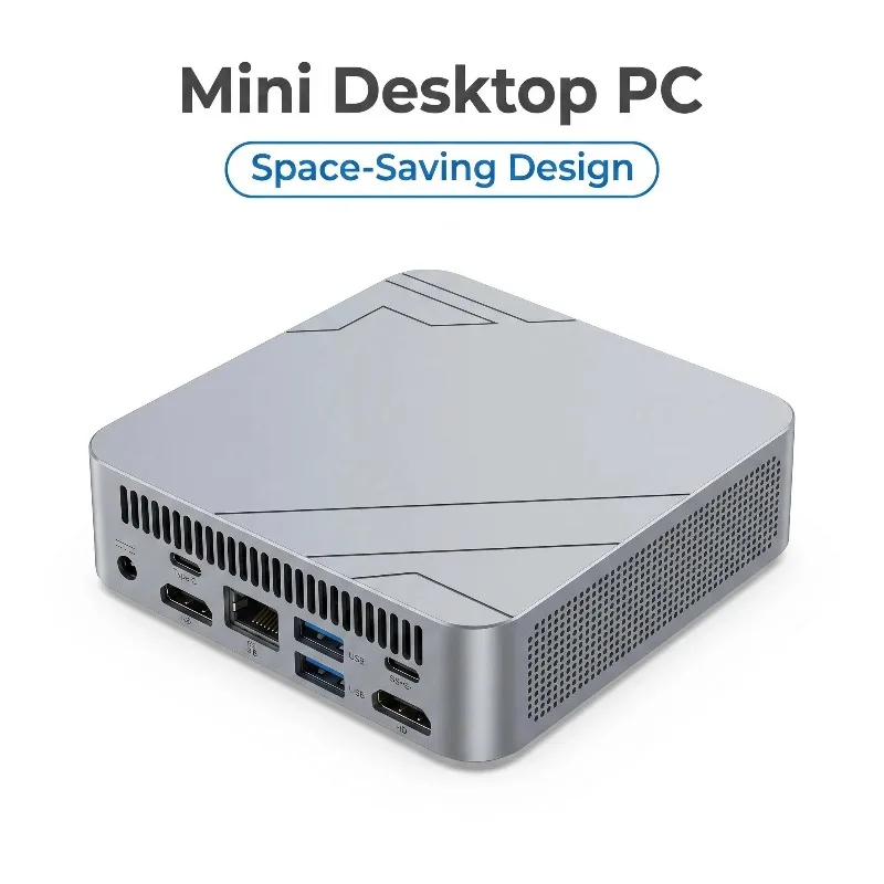 2026 High Performance Mini PC Portable Core i9 10980HK 1TB 2TB SSD 16GB RAM WIFI 6 BT5.2 4K HD Mini Gaming Office Study Pc