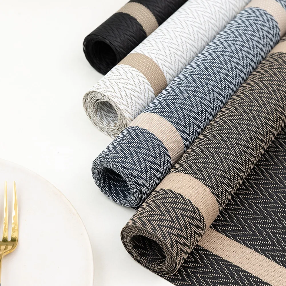 Household Waterproof PVC Table Runner Anti Slip Oil-resistant Table Cloth Anti-scalding Stain-resistant Table Cover Hotel
