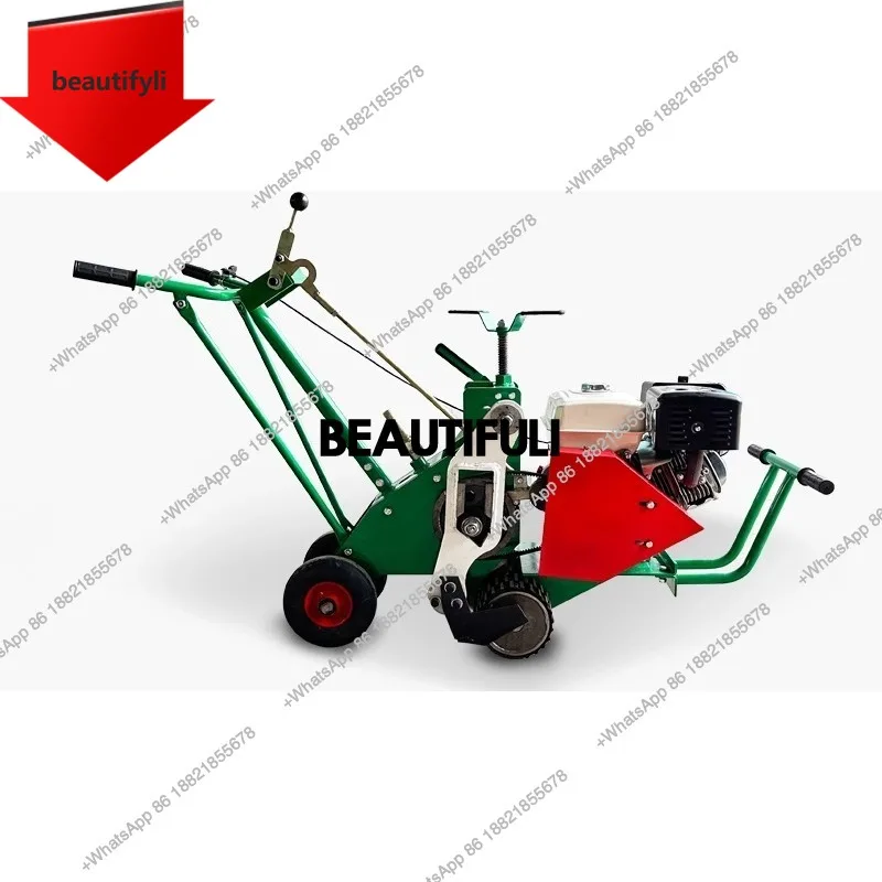 A55 Multifunctional Automatic Lawn Mower and Cutting Machine, Hand-Pushed Motorized Lawn Mower