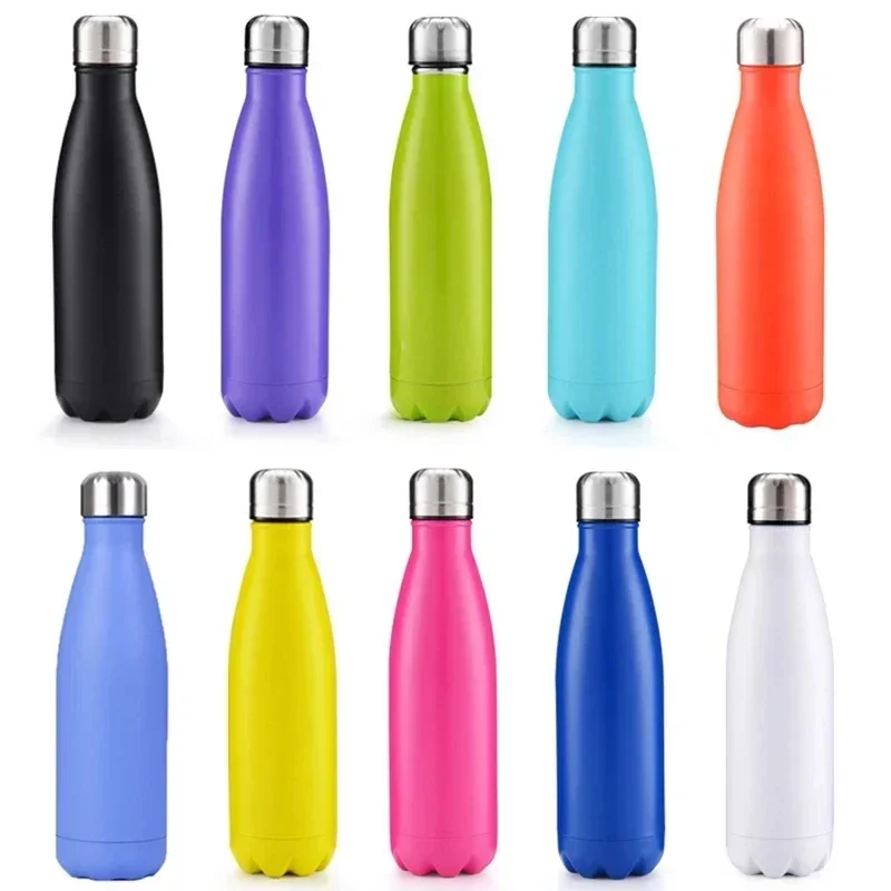 LMHBJY 350/500/750/1000ml Stainless Steel Thermos Flask Gift Leak-proof Portable Sport Water Bottle Cold Hot Insulated Bottle