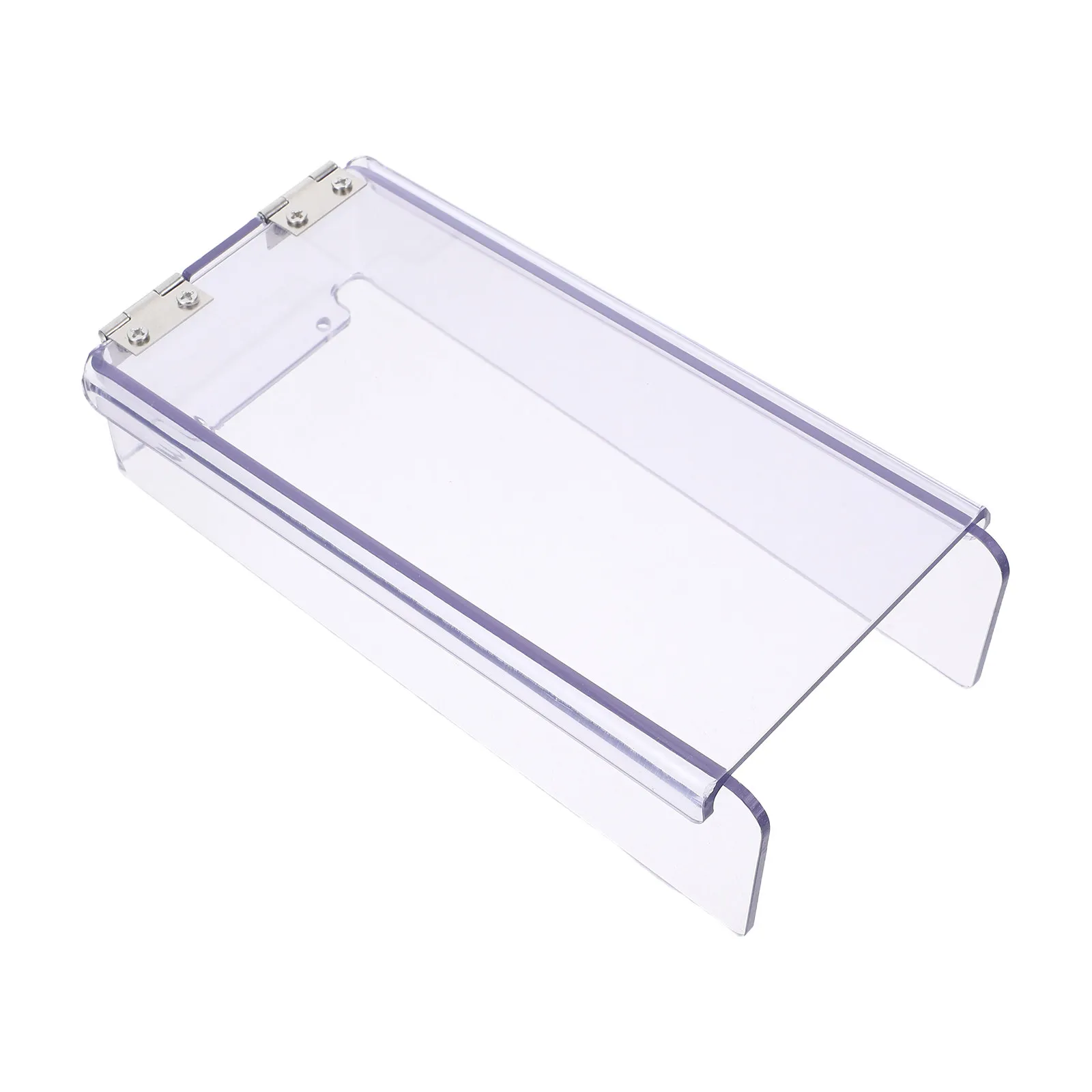 Clear Plastic Lock Cover Outdoor Keypad Waterproof Flip Rain Shield Protective Case for Digital Password Lock Keypad Dust Cover
