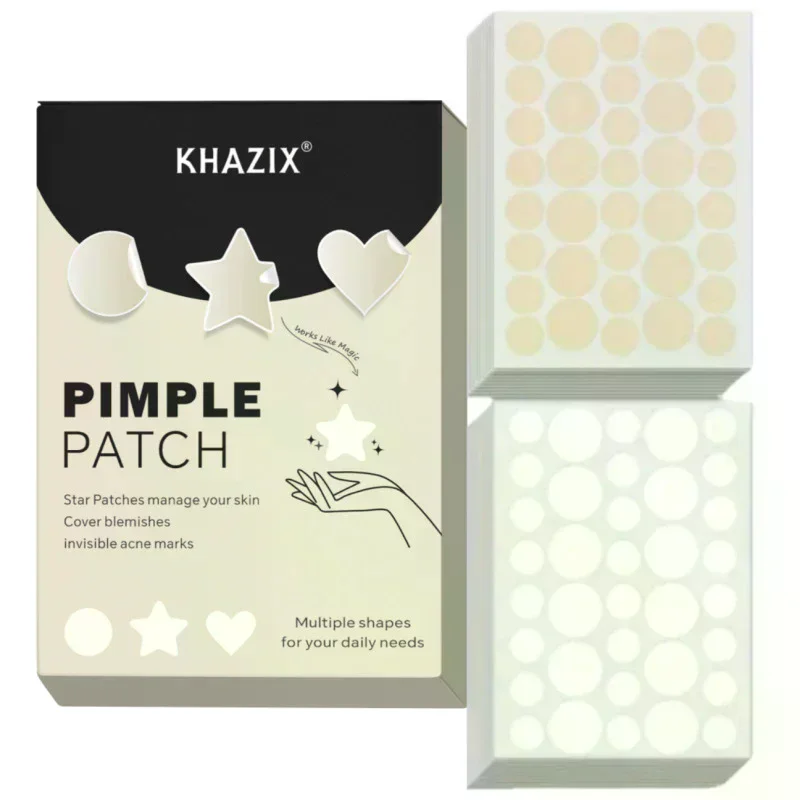 720 قطعة من رقع حب الشباب للعناية بالبشرة، ملصقات دائرية شفافة ولون البشرة، أدوات مكياج لتغطية بقع الوجه للبشرة الواضحة #6