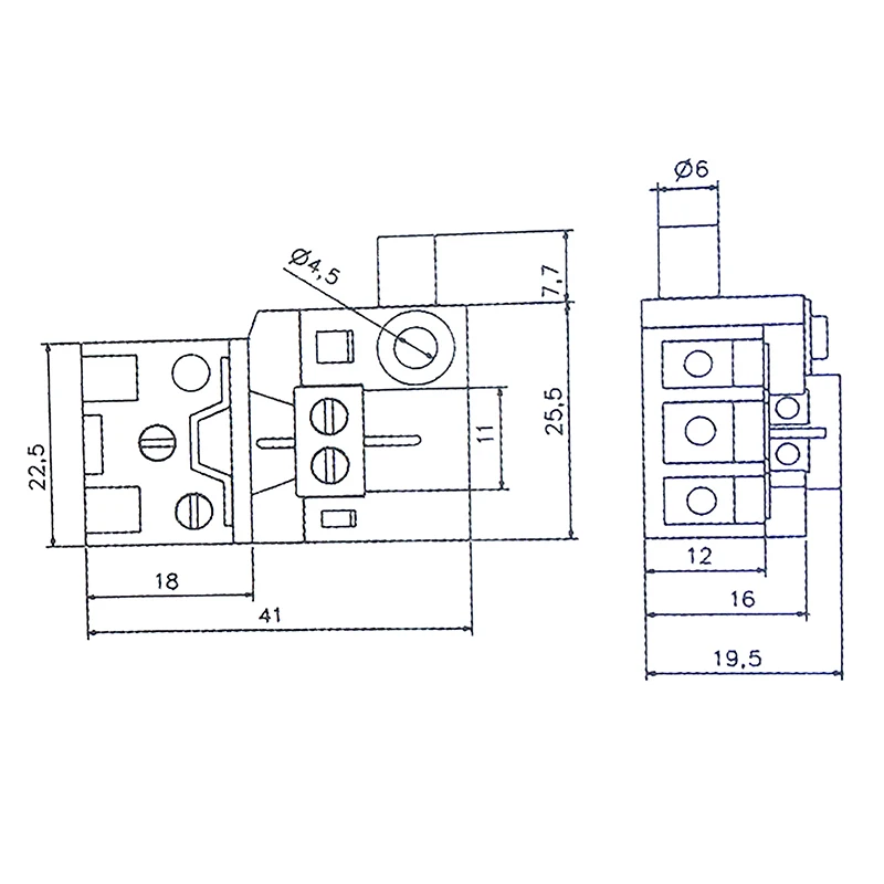 Commutateur de poussière de scie à courbe HMA73-1Pc 651923-1 remplacer pour MAKITA 5903R 5103R 5143R UC3530A UC4030A LS1013 LS1013L LS1040 LS1040F