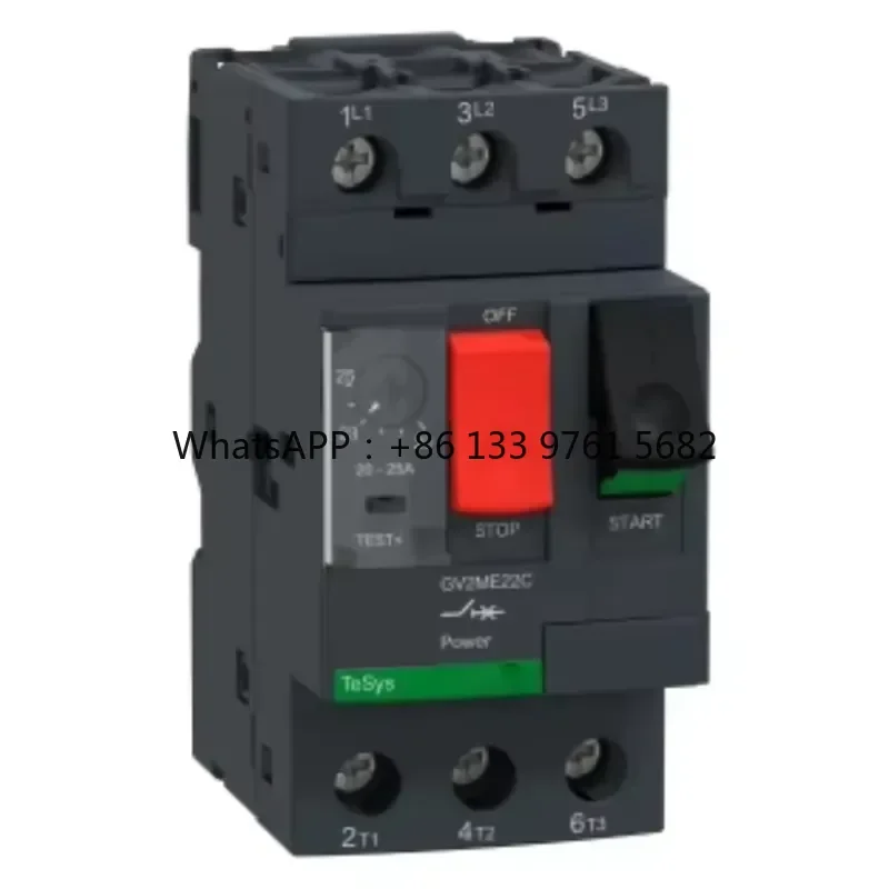 WSQ Schneiders GV2 Series Thermomagnetic Circuit Breaker GV2ME20C 3 Phase Motor Protection Circuit Breaker