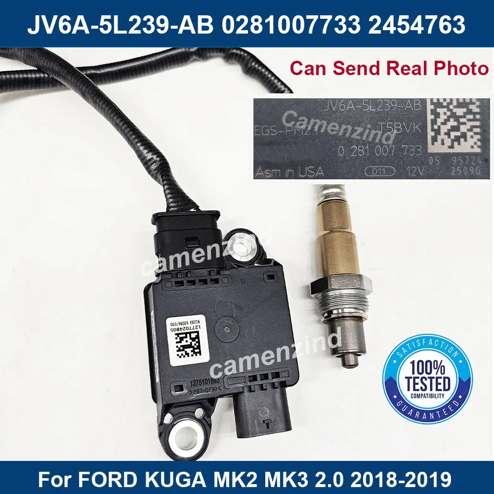 

New Diesel Particulate Matter Sensor JV6A-5L239-AB 2454763 281007733 JV6A5L239AB For F-ORD KUGA MK2 MK3 2018-2019