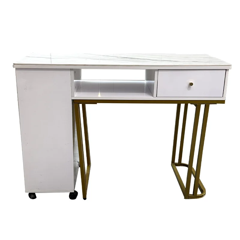 أزياء المشاهير الإنترنت طاولة مانيكير وكرسي مجموعة بسيطة خاصة E **** الميكانيكية اليابانية مانيكير متجر الجدول رجل واحد مزدوج #1