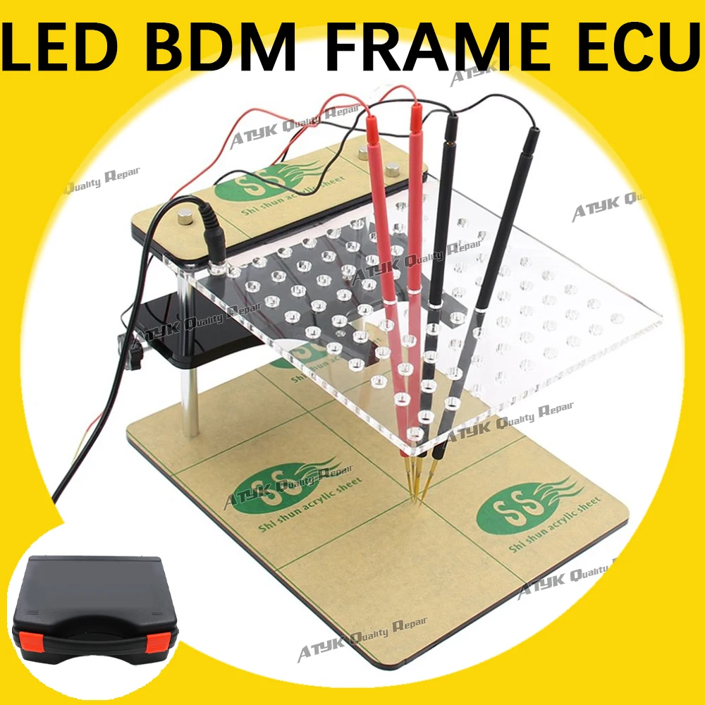 

LED BDM Frame ECU Programming Assistance Bracket For KTAG KESS Chiptuning Car Accessories Repair Power Upgrade Tool auto tuning