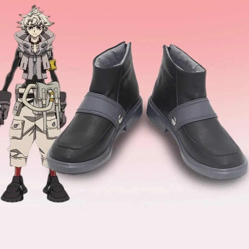

Anime GACHIAKUTA Cosplay Shoes Rudo Surebrec Cosplay Boots Party Shoes Soft PU Leather Halloween Props Carnival Shoes