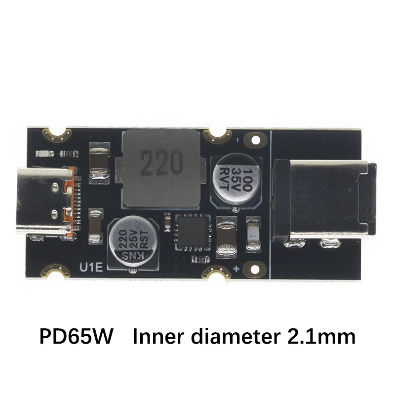 Módulo de carregamento rápido PD65W, interface tipo C, PD3.1, PPS, QC3.0, alta qualidade, novo, 1pc