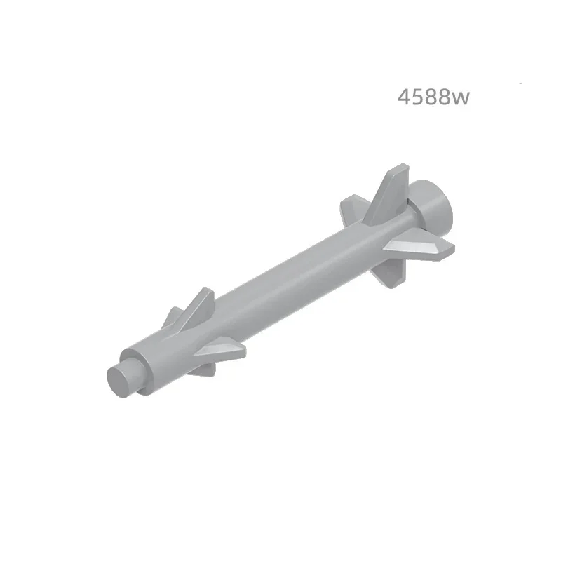 MOC 10 قطعة 4588 واط صاروخ الفضاء الصغيرة صاروخ اللبنات عدة معرض خاص الطوب الجسيمات لعب الأطفال هدايا عيد ميلاد