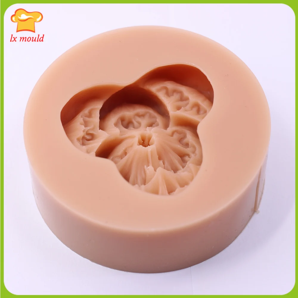 3D Daffodil Flower Silicone Mold Chocolate Candy Fondant Decorating Flower Topper Mould DIY Soap Candle Tool