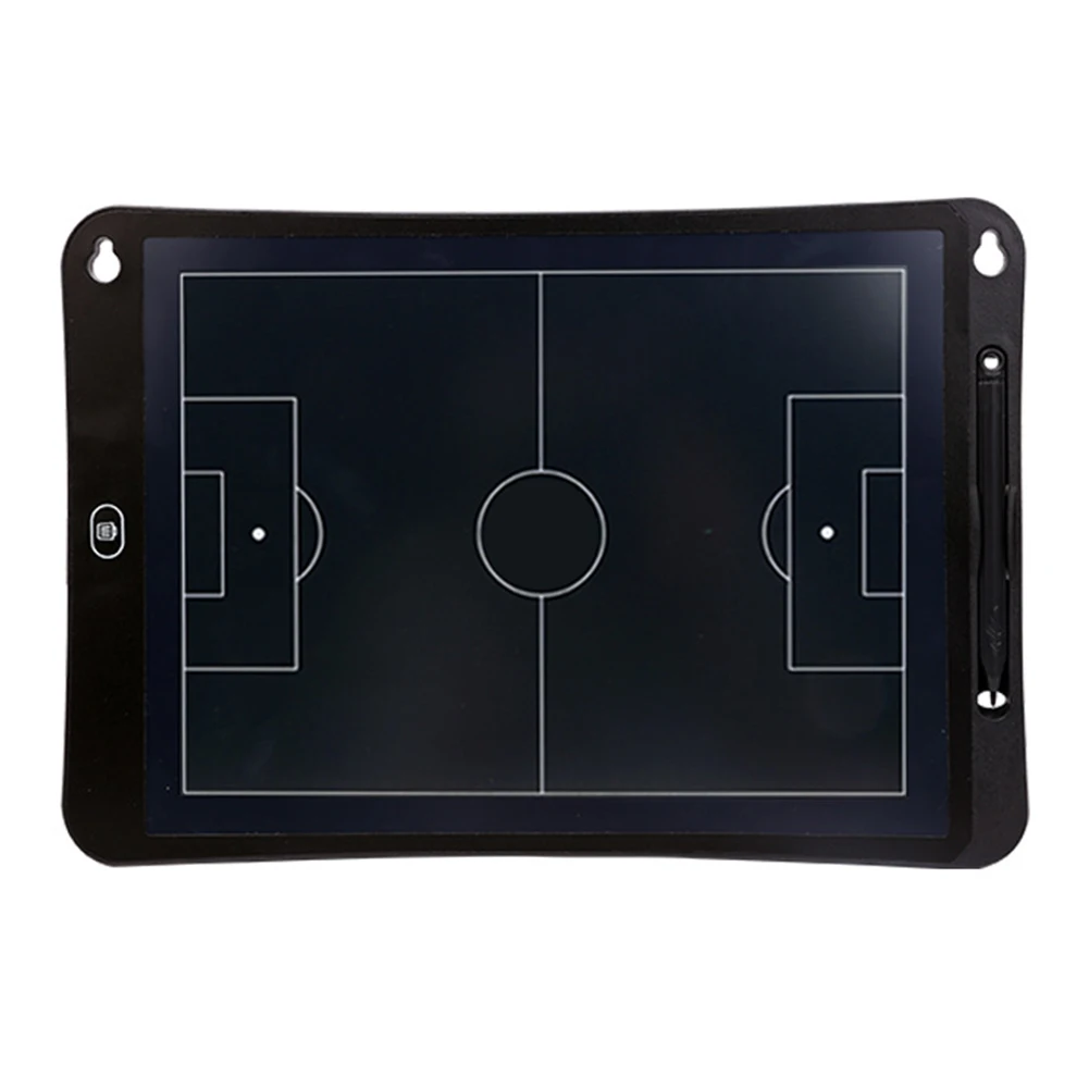 

Electronic Basketball and Football Coaching Board with LCD Screen and Lock Function for Strategy Planning and Training