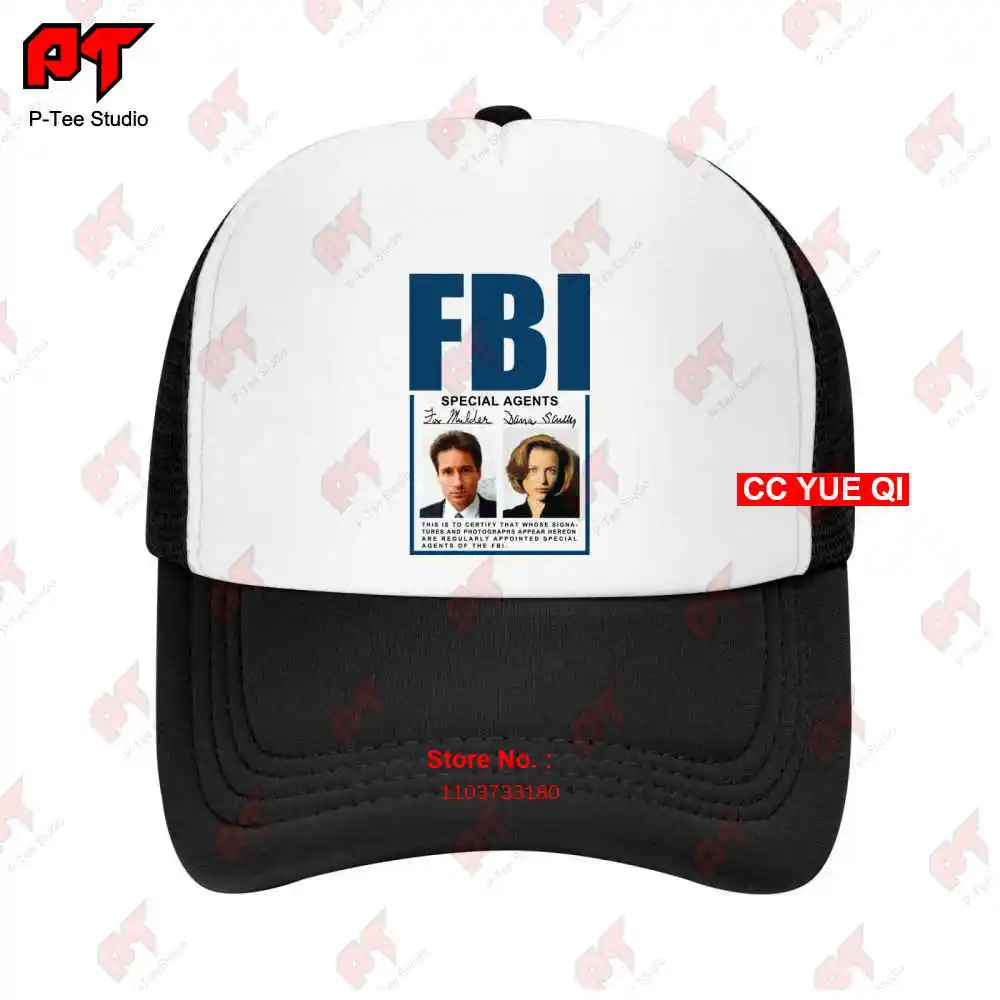 The X Files Fbi Special Agents Licensed Tv Show Alien Baseball Caps Truck Cap EFU0