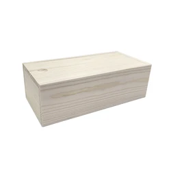 Lovely Light Wood Wooden Storage Box Sliding Cover Box Personalizing With Paint Storage Christening Boxes For Storage