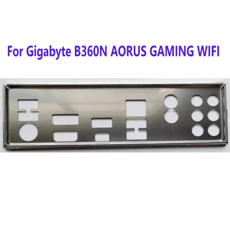 For Gigabyte B360N AORUS GAMING WIFI Backplate I/O Shield Blende Bracket OEM