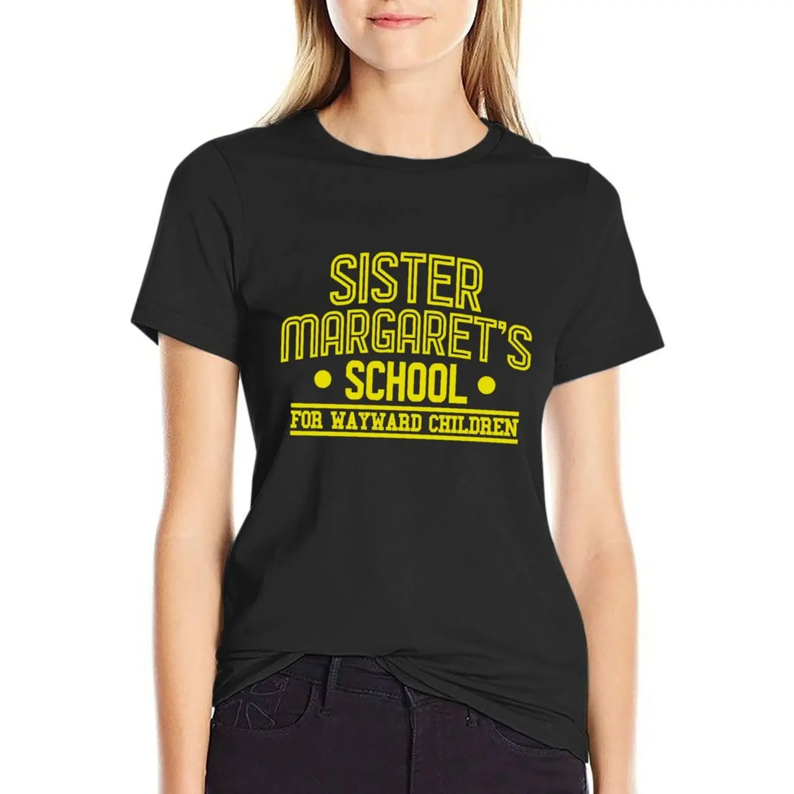 

Sister Margarets School for Wayward Children T-Shirt anime clothes plus size tops anime Women's tops