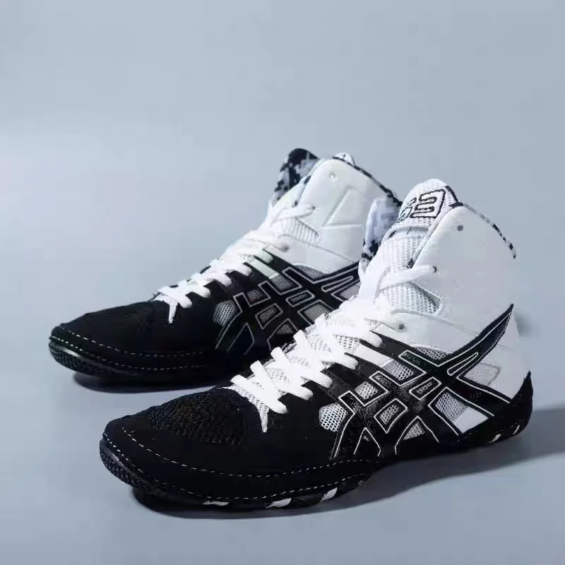 

Men Wrestling Shoes Comfortable Male Wrestling Footwears Non Slip Boxing Shoes Lightweight