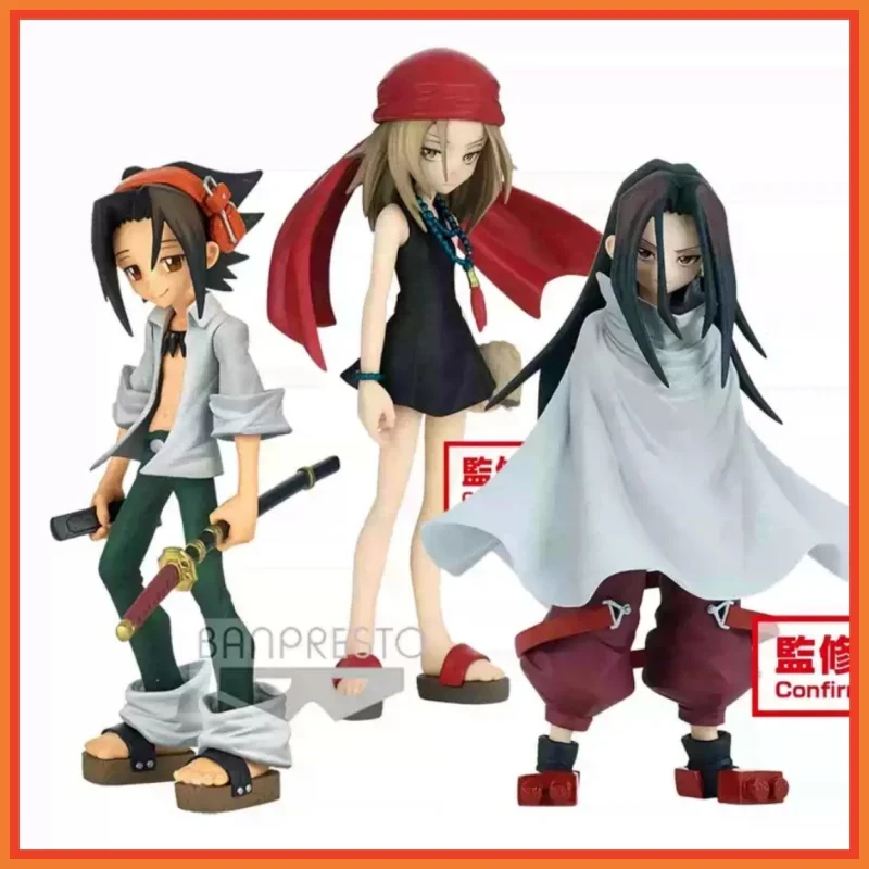 

Коллекционная фигурка Bandai Banpresto Shaman King: Ю Асакура, Кёёма, Анна, Тао Рен, Хохо, Матамунэ — подарки для фанатов аниме