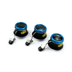 5X 10X 20X  Magnifying Glass Clip on Magnifier Watchmaker Jewelry Watch Repair Tools Magnifying glass kit Service tool