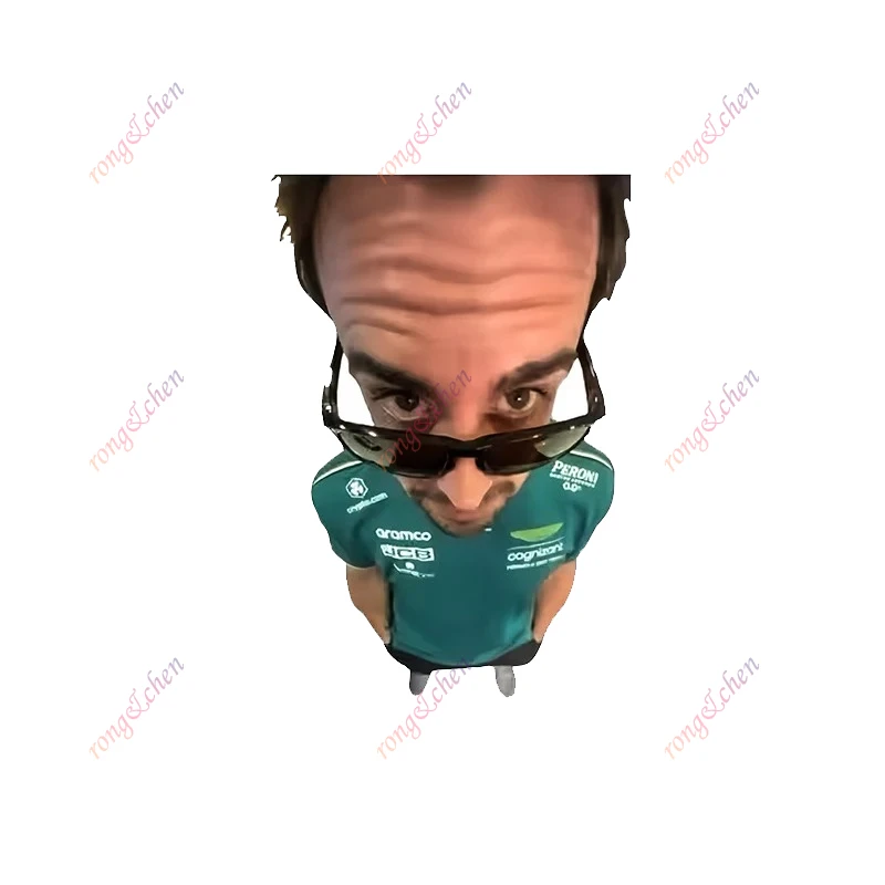 

Funny Car Sticker Fernando Alonso Trolling Russel for Car Motorcycle Racing Helmet Laptop Trunk Body Car Window PVC Vinyl Decals