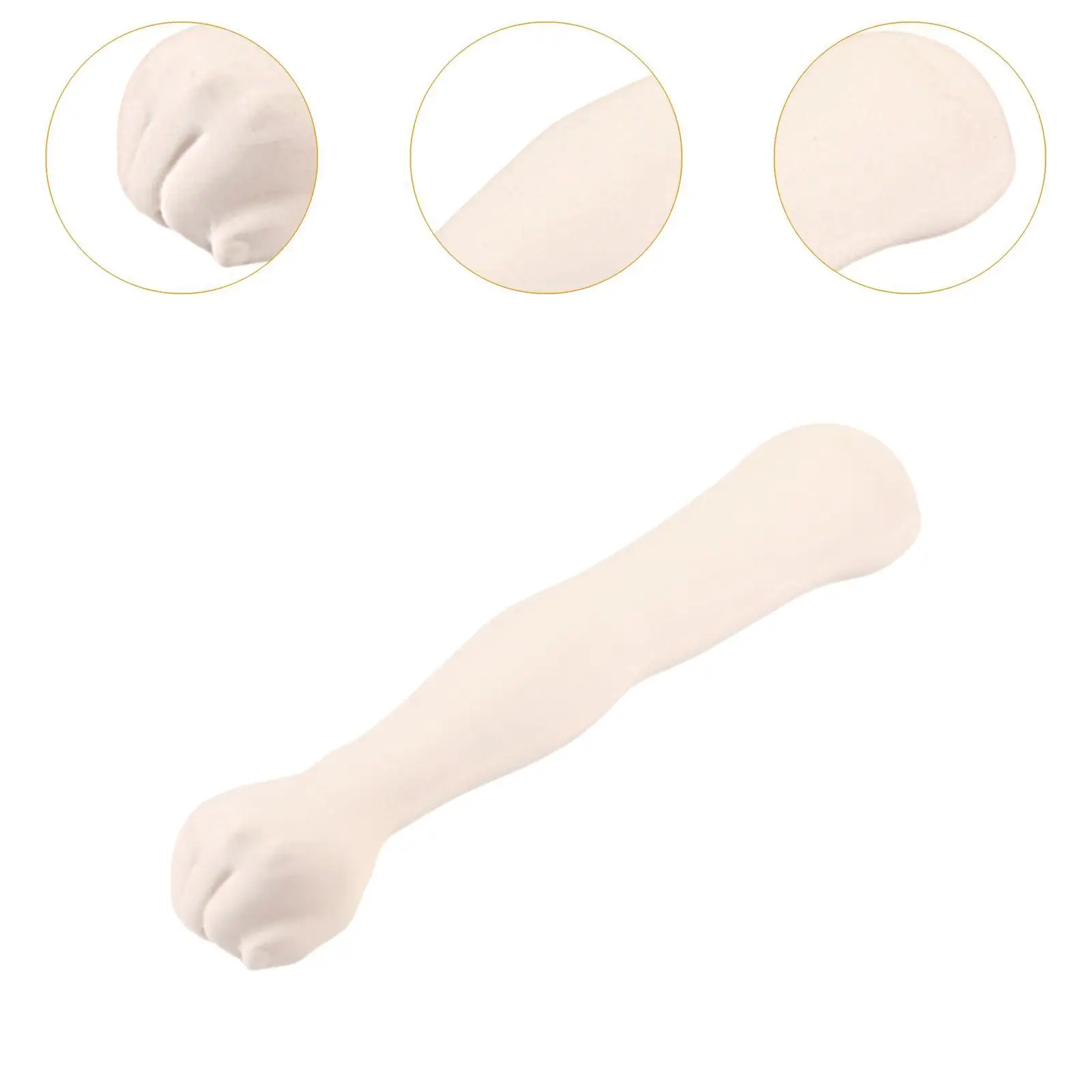 

Training Fake Arm Model Realistic Human Arm Flexible Simulation Practice 63cm Length for Beauty Accessory Artists Training