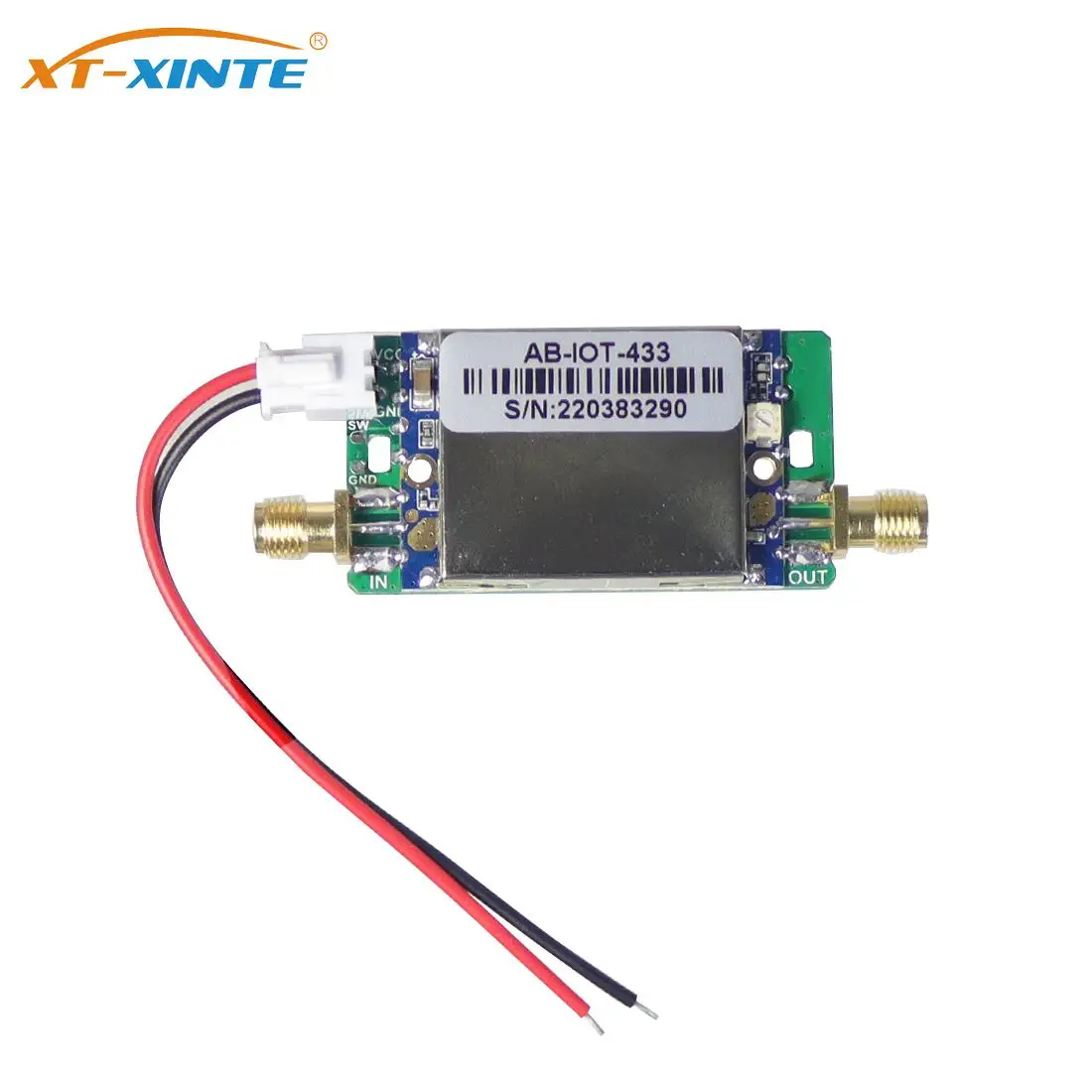 XT-XINTE 868MHz/ 510MHz/ 433MHz Lora Signal Booster Transmit Receive Two-Way Power Amplifier Signal Amplification SMA Module