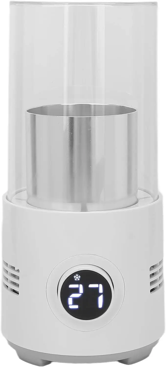 

Cool And Heat Smart Cup, 2 In 1 Portable Beverage Drink Cooler Warmer, 2C - 60C Fast Cooling Heating, Lightweight Aluminum